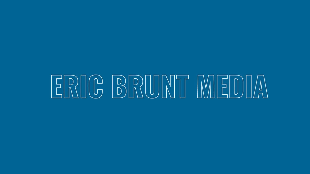 Eric Brunt Media website screenshot